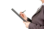  Person signing form